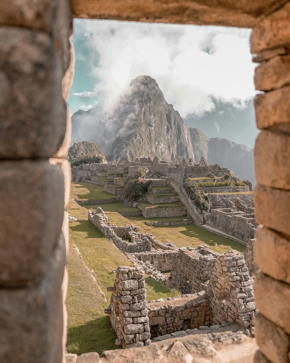 Scenic South American landscape travel destination