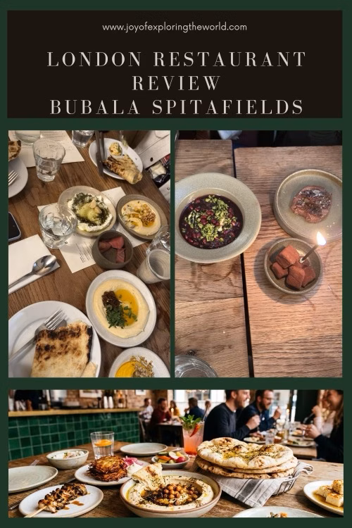 Bubala Soho review - restaurant review pin-1